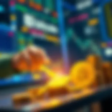 A person trading old Alt Coins for Bitcoin on a digital platform.