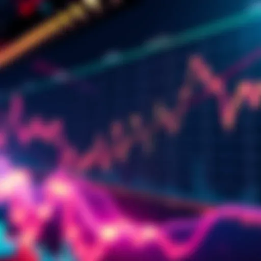 Chart showing fluctuations in altcoin values with upward and downward movements, reflecting market trends over time.