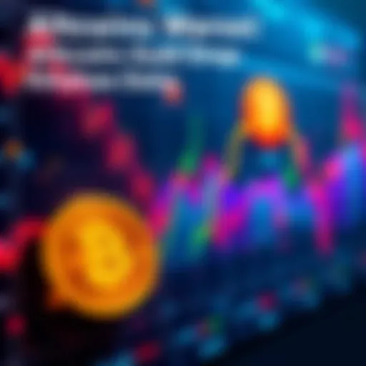 Chart showing a downward trend for altcoins compared to Bitcoin, with a crypto analyst's commentary overlay