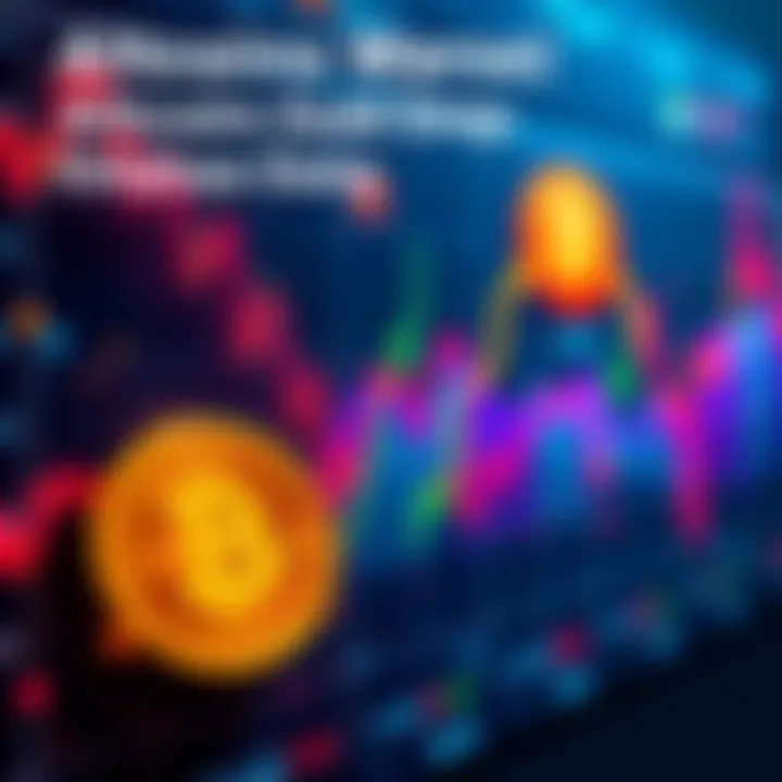Chart showing a downward trend for altcoins compared to Bitcoin, with a crypto analyst's commentary overlay