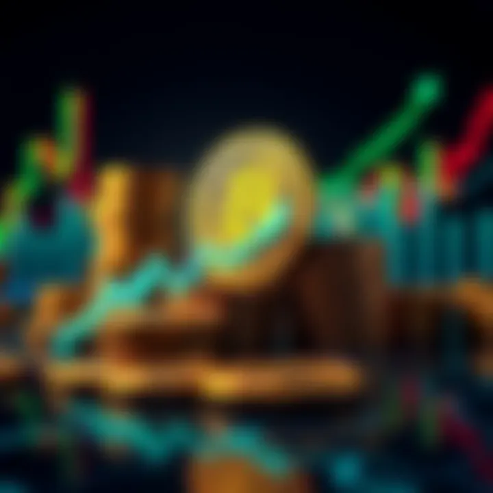 Visual representation of Bitcoin coins stacked with a financial graph showing growth, symbolizing the recent acquisition of 4,980 Bitcoin.