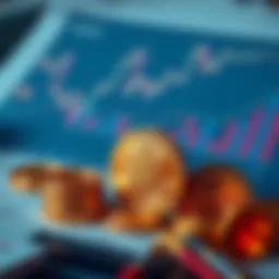 A visual representation showing Bitcoin coins alongside financial charts and documents, illustrating the concept of Bitcoin held by financial institutions versus promises.
