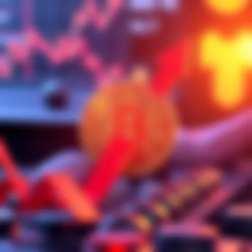 A graphic showing Bitcoin symbol with an upward arrow, indicating a price increase past $106,000.