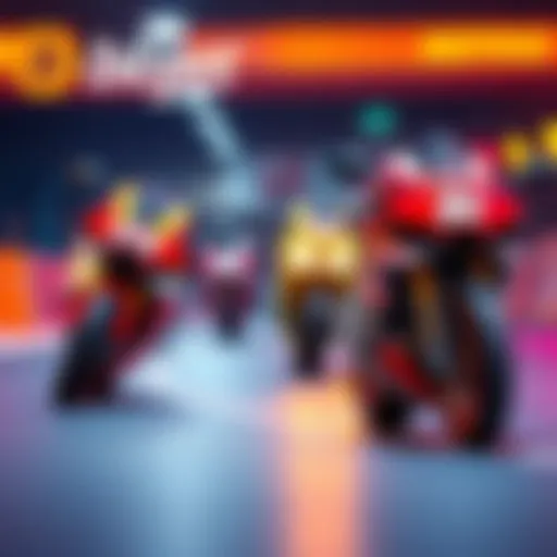 Bitget and MotoGP logos symbolizing their partnership in motorsports and crypto trading