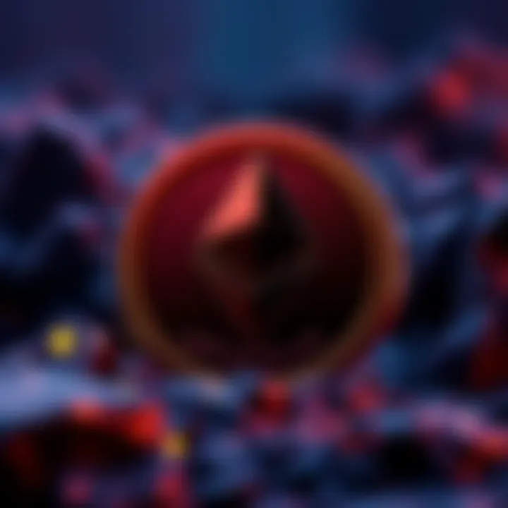 BlackRock logo with Ethereum symbol representing a $750 million investment