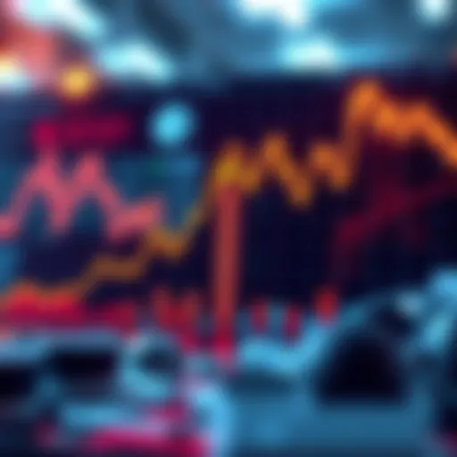 A chart showing rising investment trends with positive indicators, symbolizing a bullish outlook in the market.