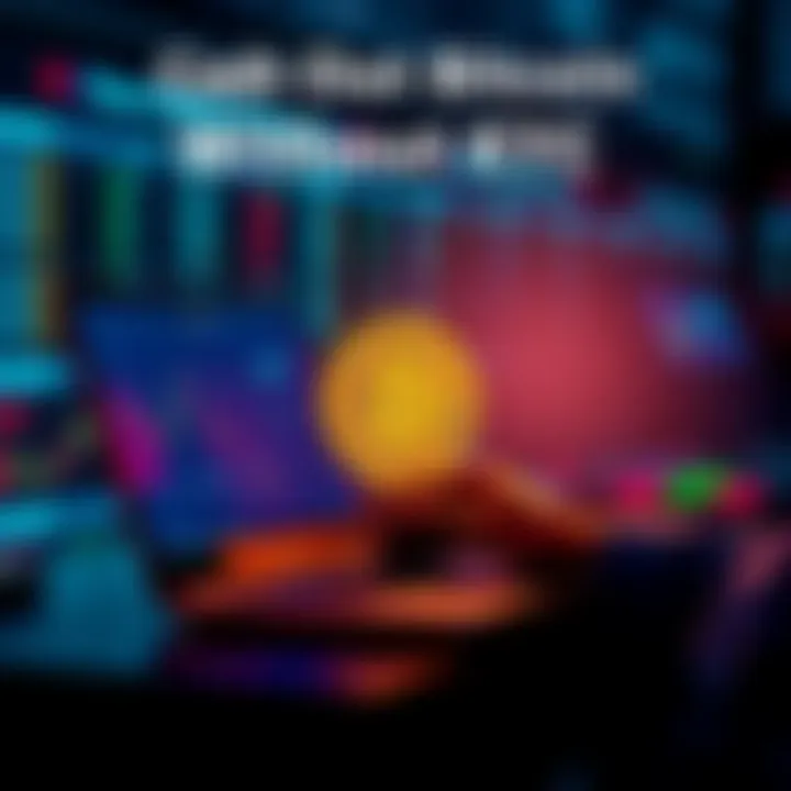 Cashing Out Bitcoin A person using a laptop to cash out Bitcoin at a digital exchange without KYC verification.