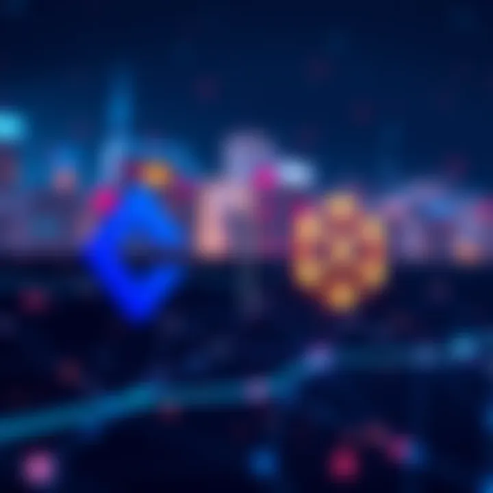 Chainlink and Plume logos representing their collaboration to integrate real-world assets on a blockchain