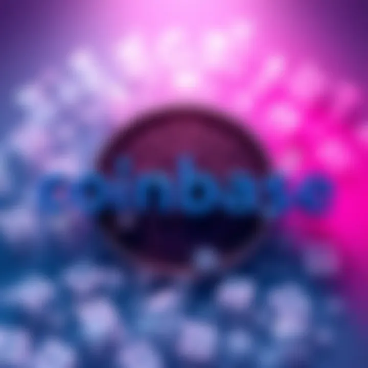 Visual representation of Coinbase logo surrounded by frozen account symbols, illustrating user frustrations.