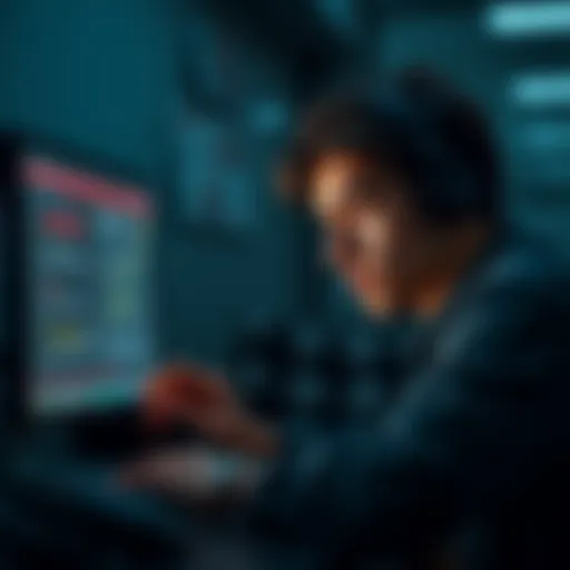 A frustrated person looking at their computer screen with withdrawal error messages for CRO tokens