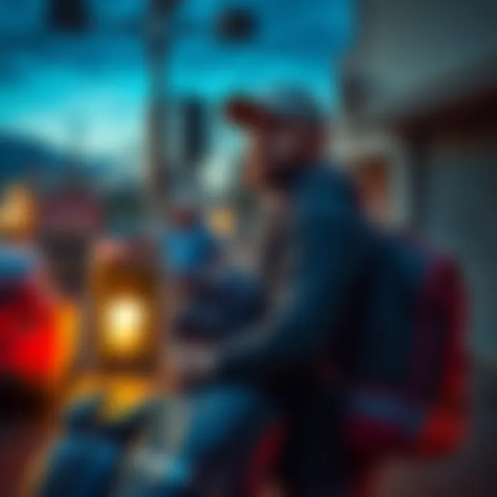 A crypto enthusiast packing belongings in El Salvador, reflecting on his experiences in the local crypto market