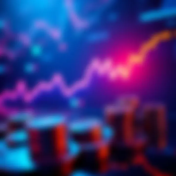 Visual representation of rising cryptocurrency trends with graphs and coins, highlighting Altseason potential for investors in 2025.