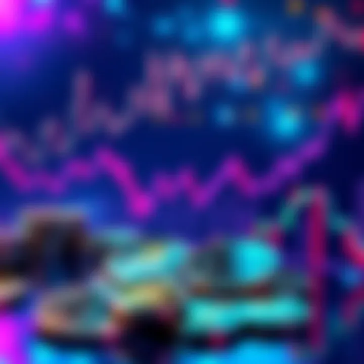 A visual representation of rising cryptocurrency trends with graphs and coins symbolizing the upcoming altseason.
