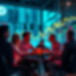 A group of traders exchanging ideas about Litecoin trading strategies and market events.
