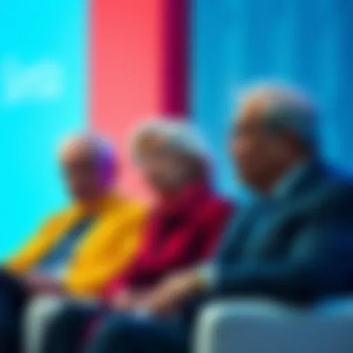 Jerome Powell, Christine Lagarde, and Kazuo Ueda discussing the economy at the Sintra Summit