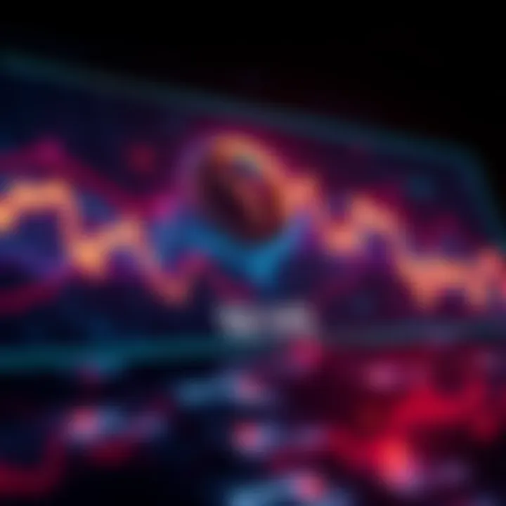 A graphic showing a downward trend in cryptocurrency prices with a countdown for the ENA token unlock event.