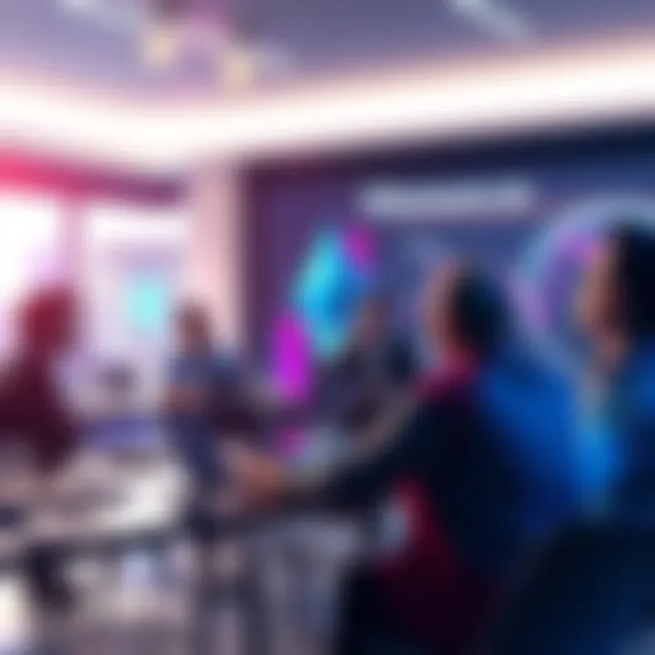 Community members discussing Ethereum updates and price movements during a virtual meeting