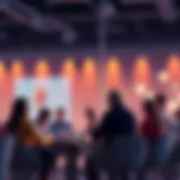 Group of people engaging in a discussion about Ethereum news and trends