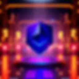 A graphic showing Ethereum's logo with a shield symbol, representing enhanced security from over $91 billion staked ETH.