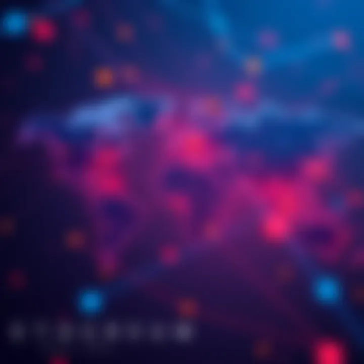 A visual representation of Ethereum's real-time node map showing connected nodes worldwide, indicating its global presence and decentralization.