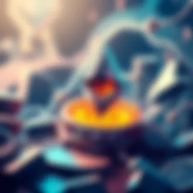 Ethereum Staking Illustration Illustration showing over 2 million ETH coins locked, with a timer indicating a 37-day wait to unstake them, highlighting liquidity concerns.