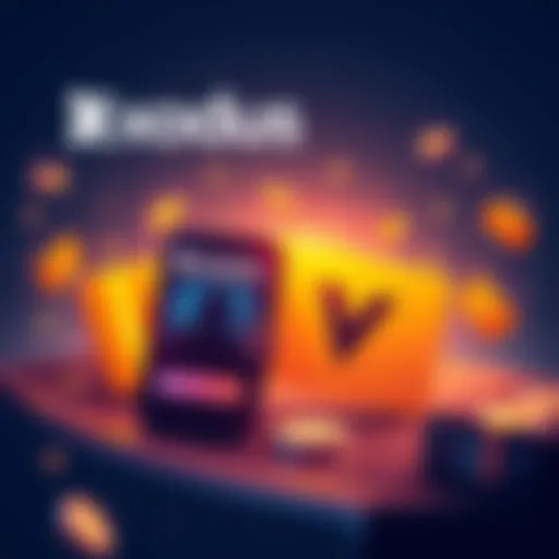 A graphic showing Exodus and Veriff logos with wallet and gift card illustrations, symbolizing identity verification and rewards.