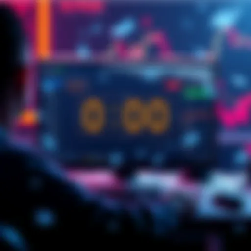 Changelly user frustrated over frozen XRP funds for six months due to AML review, showing a computer screen with a countdown timer and currency symbols