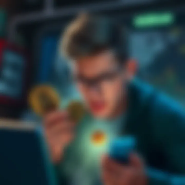 A person looking frustrated while using multiple wallets and facing issues with crypto transactions.