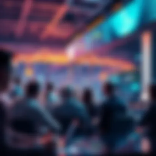 People engaging in conversations about Litecoin trading strategies and market analysis