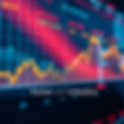 Market Volatility Graph A line graph showing fluctuations in market prices, illustrating ups and downs in stock values.