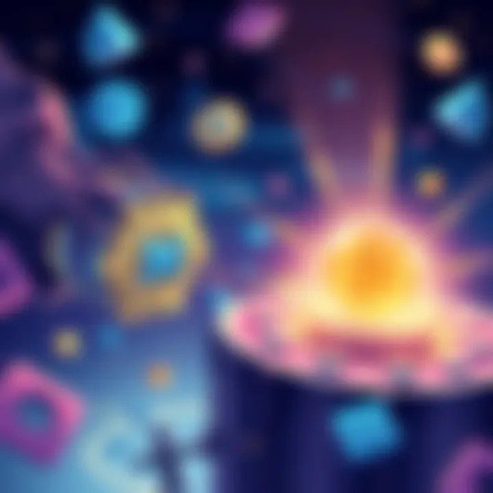 An illustration showing Moria Money's stablecoin and elements of the Genius Act, highlighting regulatory aspects and decentralized finance