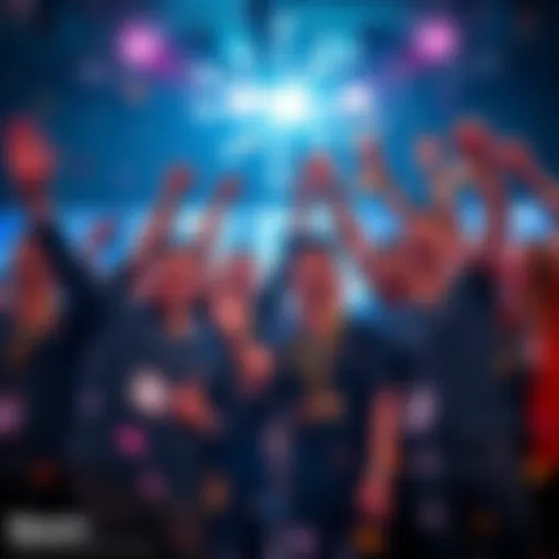 Team at Neuron celebrating their latest competition win with smiles and awards