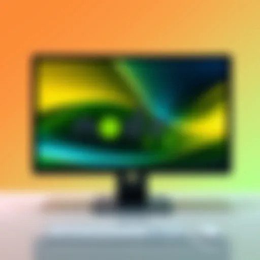 A computer screen displaying the Node.js logo on a Windows 7 background, showcasing compatibility with the operating system.
