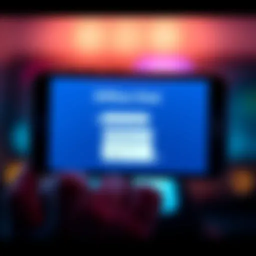 A smartphone screen showing a chat app with offline messaging capabilities, symbolizing communication without internet connection.