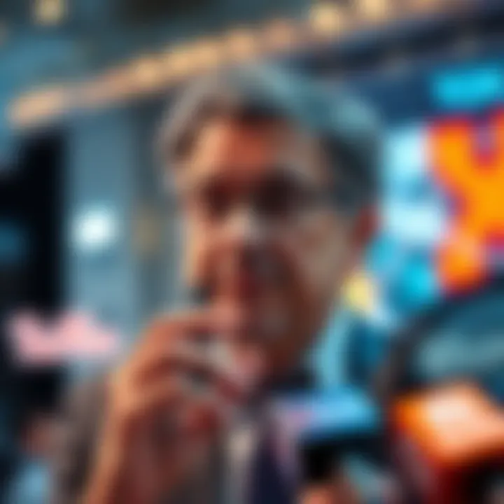 OKX CEO speaking to the media, expressing regret over user lockout issues