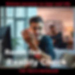 Online persona vs real life A split image showing a person confidently posing in front of a computer and looking stressed at home, reflecting the contrast between online success and real life challenges.