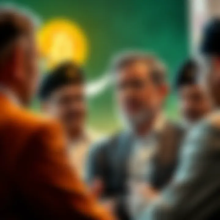 Michael Saylor speaking about Bitcoin with Pakistani officials, representing the appointment of a new advisor