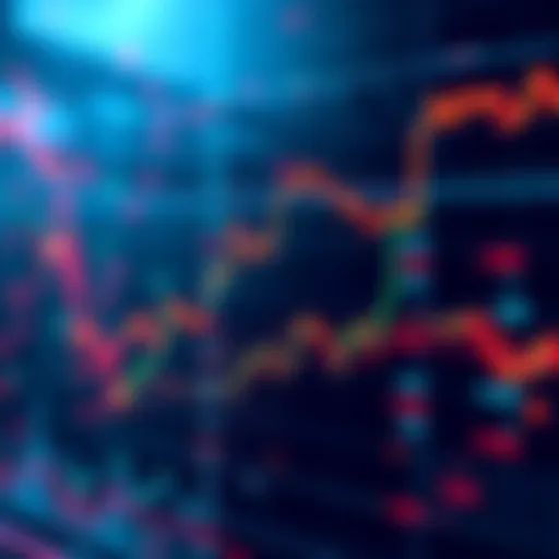 A stock market chart showing rapid rises and falls, representing quick trading in cryptocurrencies like Bitcoin and altcoins.