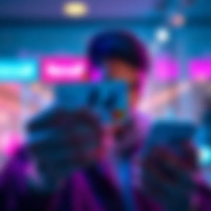 A person looks worried while checking their phone with a Revolut card in hand, showing a pending transaction alert.