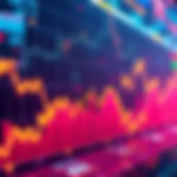 Graph showing ETH price increase and trading volume in the Donut Pool, highlighting market trends and liquidity