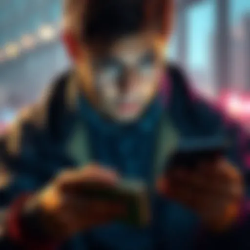 A person examining a cryptocurrency wallet on their phone while looking worried about security after a break-in.