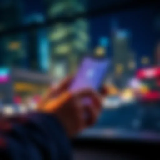 Person using a smartphone to send Ethereum funds on the Coinbase app