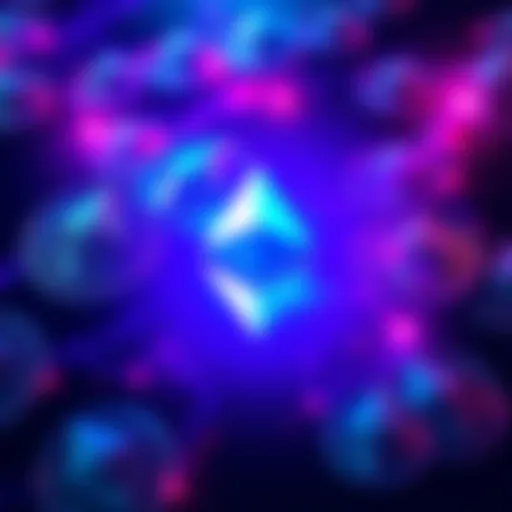 SharpLink Gaming logo with a background of Ethereum logos and a visual representation of $463 million