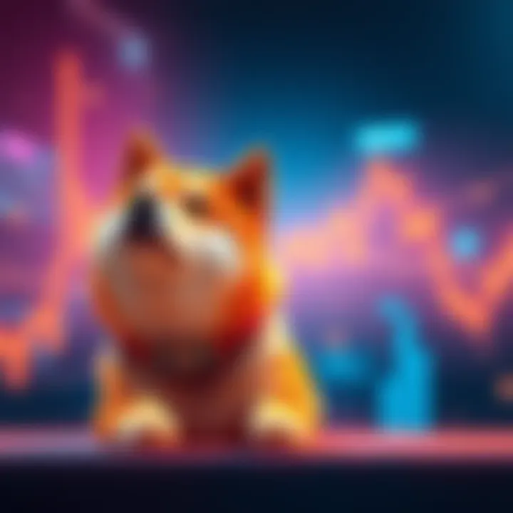 Graph showing Shiba Inu price with a golden cross pattern indicating potential surge