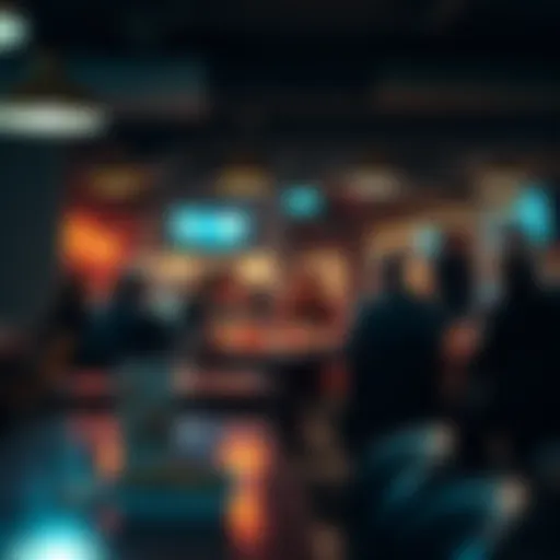 A group of people discussing and sharing information in a café, showcasing the influence of media on opinions.