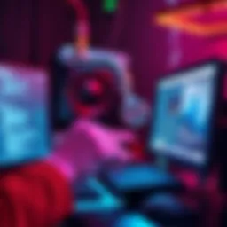 A person using a computer to access free Solana cryptocurrency faucets on a website.