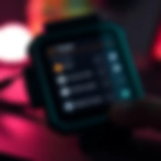 A Trezor device displaying firmware settings with Bitcoin and universal options highlighted, showing a user planning to switch.