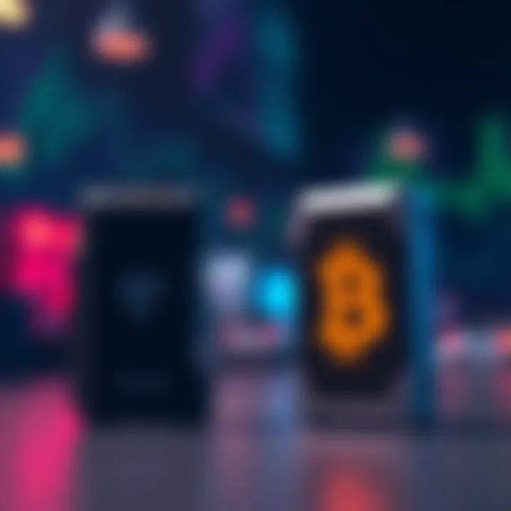 A side-by-side view of an old Trezor device and a new model, highlighting their features and design