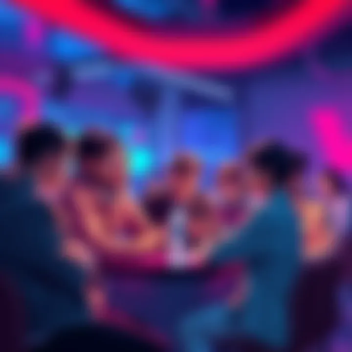 Participants engaging in a Vechain online discussion platform, sharing insights about blockchain and VechainThor advancements.