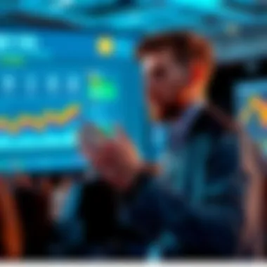 Vitalik Buterin discussing EIP-7983 proposal at a conference, with charts showing gas limits and network improvements in the background.